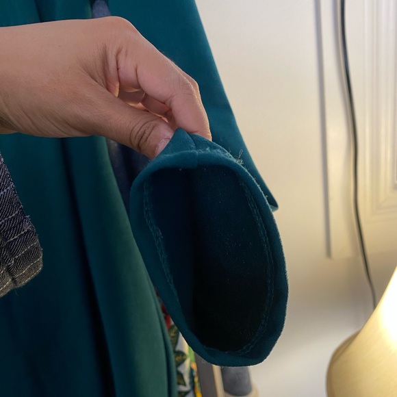 Fashion Nova - Emerald green long-sleeved bodycon dress with choker - Picture 7 of 10